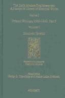 Tapa de EARLY MODERN ENGLISHWOMAN: A FACSIMILE LIBRARY OF ESSENTIAL WORKS; PRINTED WRITINGS,... PT. 3, V. 5; ED. BY JOS BLOM