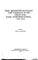 Tapa de The Maritime Blockade of Germany in the Great War