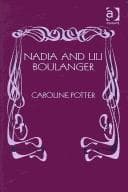 Tapa de Nadia And Lili Boulanger