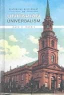 Tapa de Historical dictionary of Unitarian Universalism
