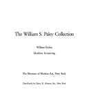 Tapa de The William S. Paley collection