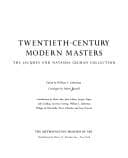 Tapa de Twentieth-Century Modern Masters