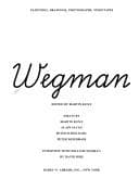 Tapa de William Wegman