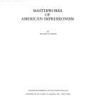 Tapa de Masterworks of American impressionism
