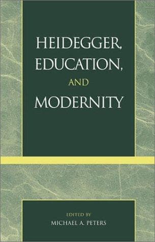 Tapa de Heidegger, Education, and Modernity