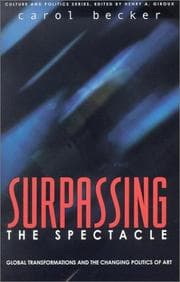 Tapa de Surpassing the Spectacle