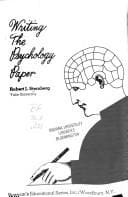 Tapa de Writing the psychology paper