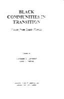 Tapa de Black Communities in Transition