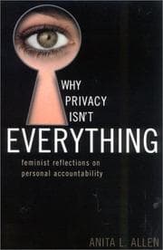 Tapa de Why Privacy Isn't Everything