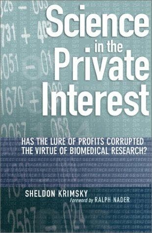 Tapa de Science in the Private Interest