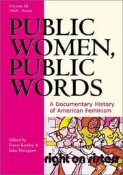 Tapa de Public Women, Public Words Vol. 3