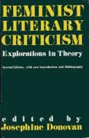 Tapa de Feminist literary criticism