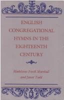 Tapa de English congregational hymns in the eighteenth century
