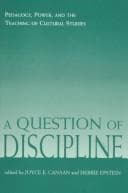 Tapa de A question of discipline