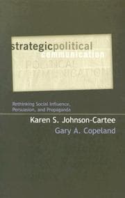 Tapa de Strategic Political Communication