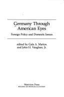 Tapa de Germany through American eyes