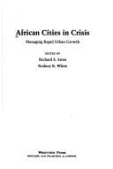 Tapa de African cities in crisis