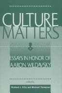 Tapa de Culture Matters