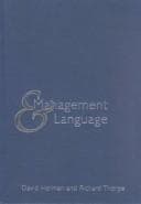 Tapa de Management and Language