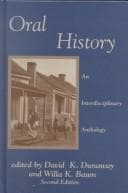 Tapa de Oral History