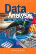 Tapa de Data analysis using SPSS for Windows