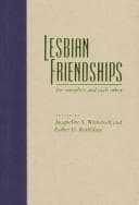 Tapa de Lesbian friendships