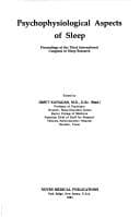 Tapa de Psychophysiological Aspects of Sleep