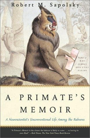 Tapa de A primate's memoir