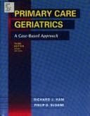 Tapa de Primary care geriatrics