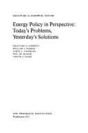 Tapa de Energy Policy in Perspective