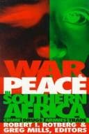 Tapa de War and peace in Southern Africa