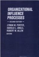 Tapa de Organizational influence processes
