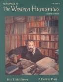 Tapa de Readings in the Western humanities