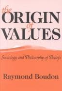 Tapa de The Origin of Values