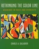 Tapa de Rethinking the Color Line