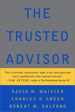 Tapa de The Trusted Advisor