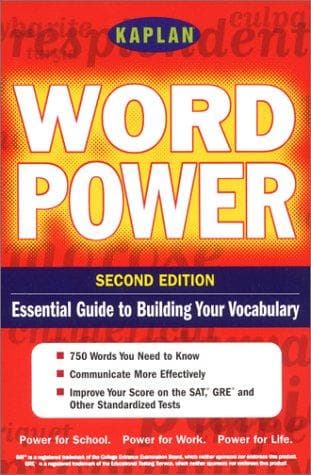 Tapa de Kaplan Word power, Second Edition