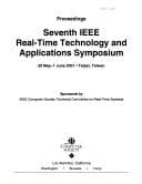 Tapa de Seventh IEEE Real-Time Technology and Applications Symposium