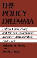 Tapa de The policy dilemma