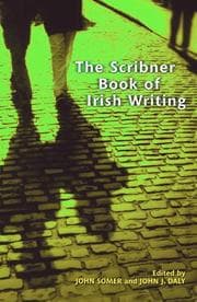 Tapa de The Scribner book of Irish writing