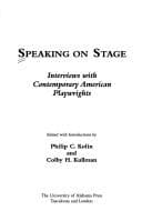 Tapa de Speaking on stage