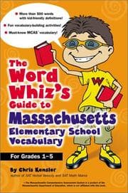 Tapa de The Word Whiz's Guide to Massachusetts Elementary School Vocabulary (Grades 1-5)