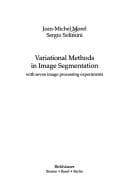 Tapa de Variational Models for Image Segmentation