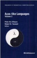 Tapa de Algol-like Languages (Progress in Theoretical Computer Science)