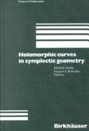 Tapa de Holomorphic curves in symplectic geometry