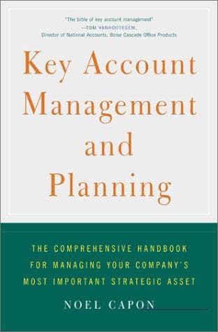 Tapa de Key Account Management and Planning