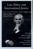 Tapa de Law, policy and international justice
