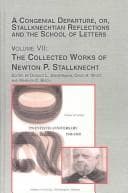 Tapa de A congenial departure, or, Stallknechtian reflections and the school of letters