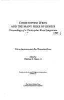 Tapa de Christopher Wren and the Many Sides of Genius