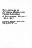 Tapa de Reflections of African-American peace leaders